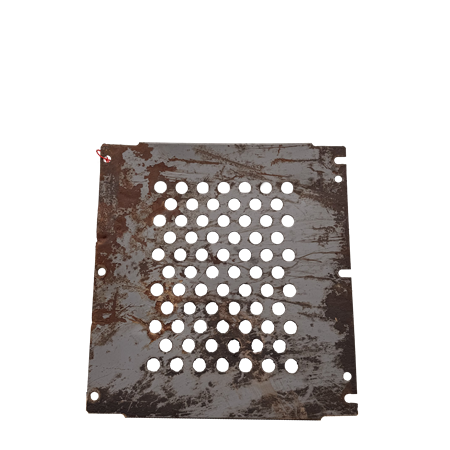 Plåt under hytt nr2